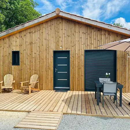 Vakantiehuis Bleuet Pmr 3 Etoiles Climatise Confort Chaleureux Avec Belle Vue Sur Campagne Saint-Avit-Sénieur